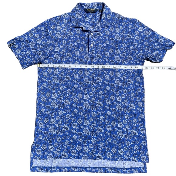 Floral Ralph Lauren Golf Polo Shirt (S) - Picture 3 of 6